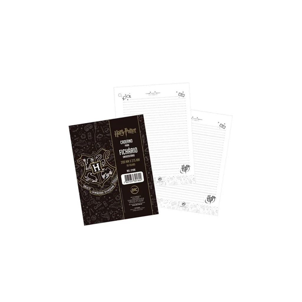 Refil De Folhas Para Fichário Univ. Harry Potter 96fls - Dac