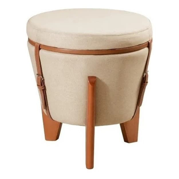 Puff Redondo Flex: Design Moderno e Praticidade em 1