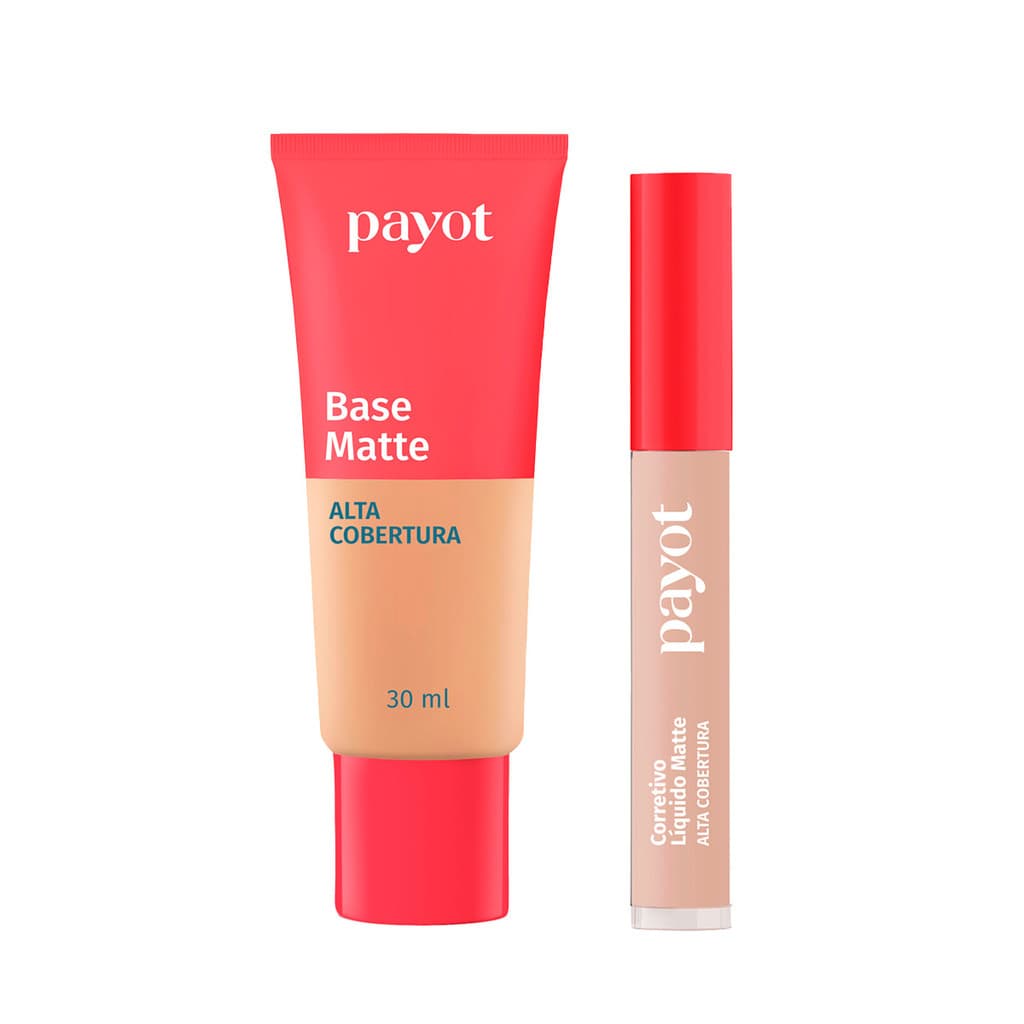 Kit Base  5.0 + Corretivo 2.5 Alta Cobertura Chérie Payot - 9