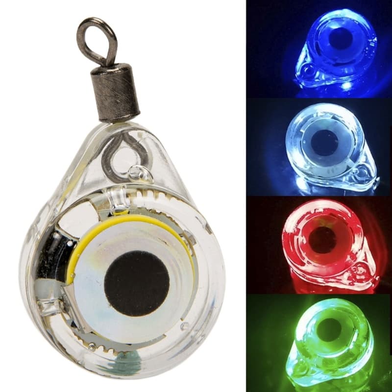 SUIT * Iscas De Pesca Luz LED Gotas Profundas Subaquática Com Gatilho De Água Projetadas Atraente Ligh