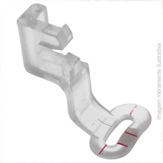 CALCADOR DE BORDADO COM FURO GRANDE PARA DOMÉSTICAS JANOME E SIMILARES - 830810