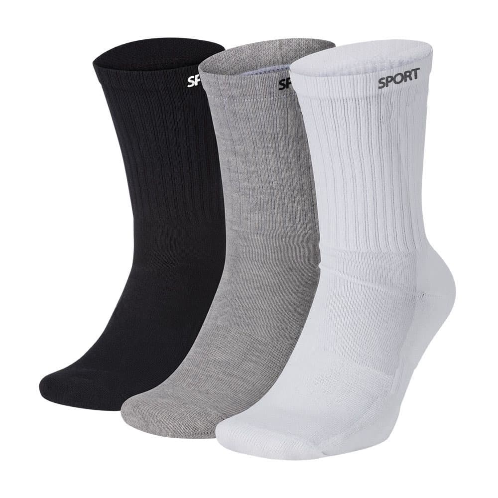 Kit 4 Pares De Meias Cano Longo 68% Algodão Meia Esportiva Sortidas