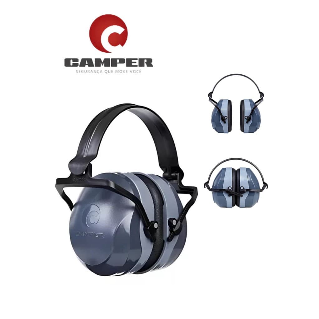 Abafador De Ruido Protetor Auricular Tipo Concha 26DB Camper Confort Plus Auditivo Ouvido Epi