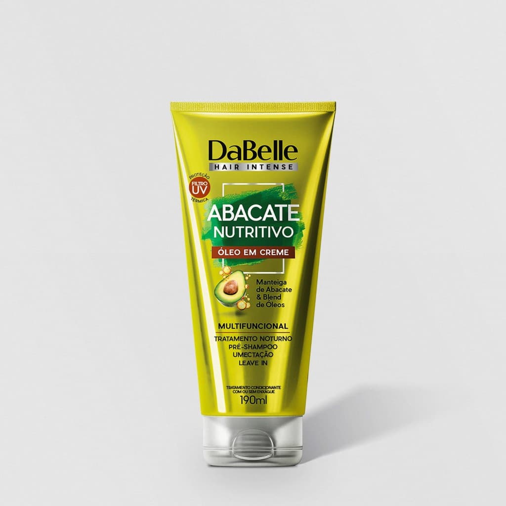 Oleo creme dabelle 190ml abacate nutritivo