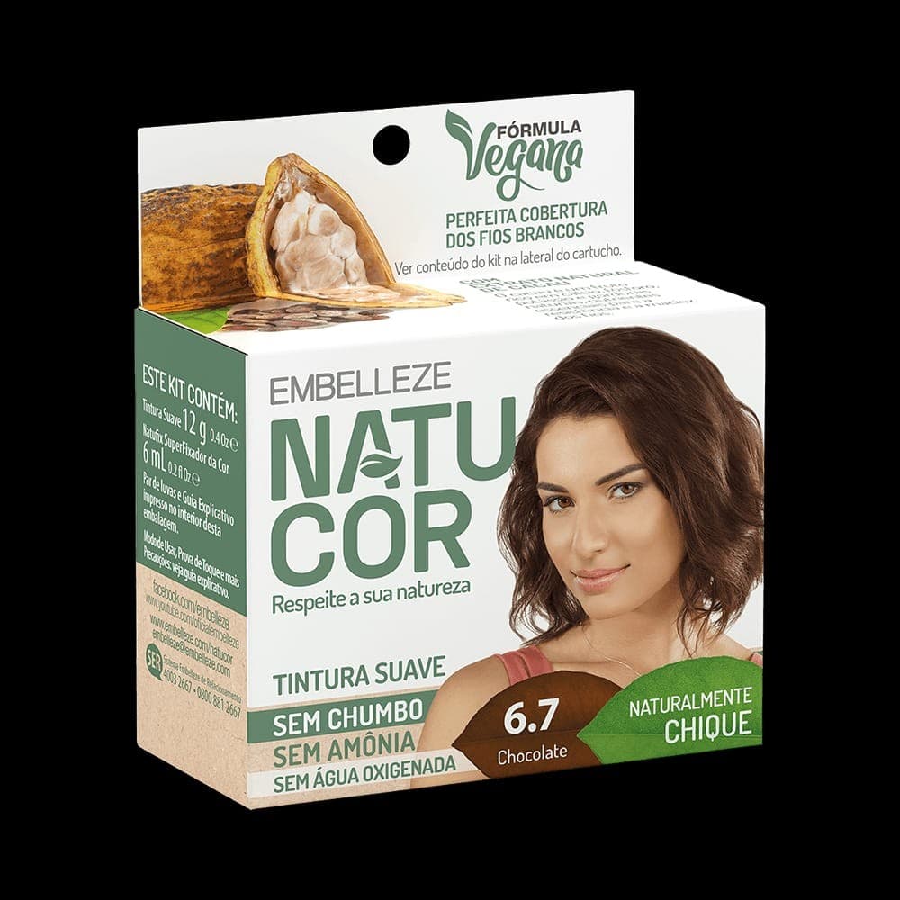 Coloração Natucor 6.7 Chocolate