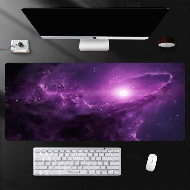 Mouse pad mousepad céu estrelado escritório portátil tapete anti-deslizamento desktop