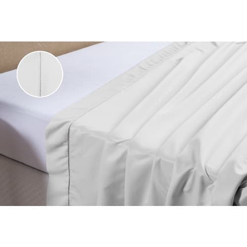 Lencol King Size Sem Elastico Plano 5 Pecas 200 Fios Algodao 4 Fronhas