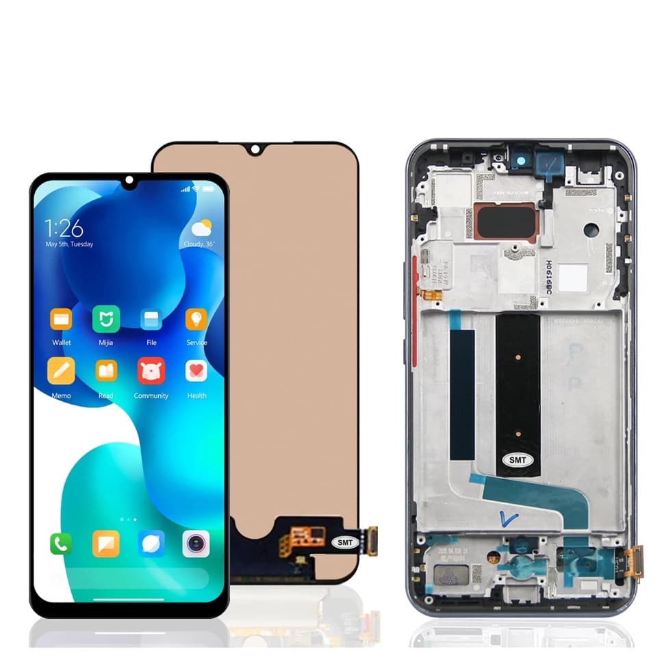 6.57" Premium Incell&Oled Tela Para Xiaomi Mi 10 Lite 5G&Redmi 10X 5G Frontal Touch Display Com Aro