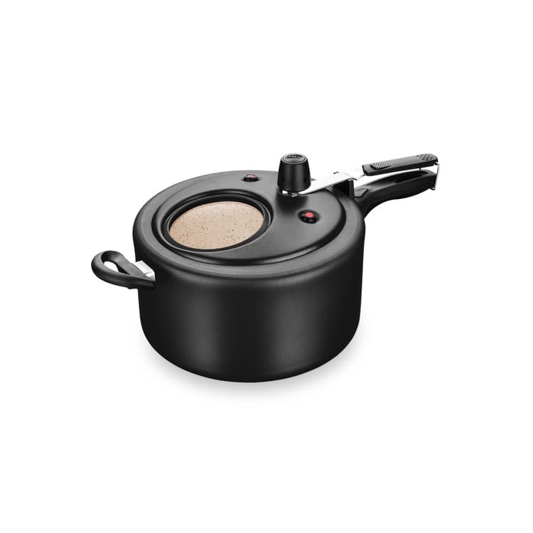 PANELA DE PRESSÃO SUPERIOR MTA COM VISOR CEREJA 6,0 LITROS