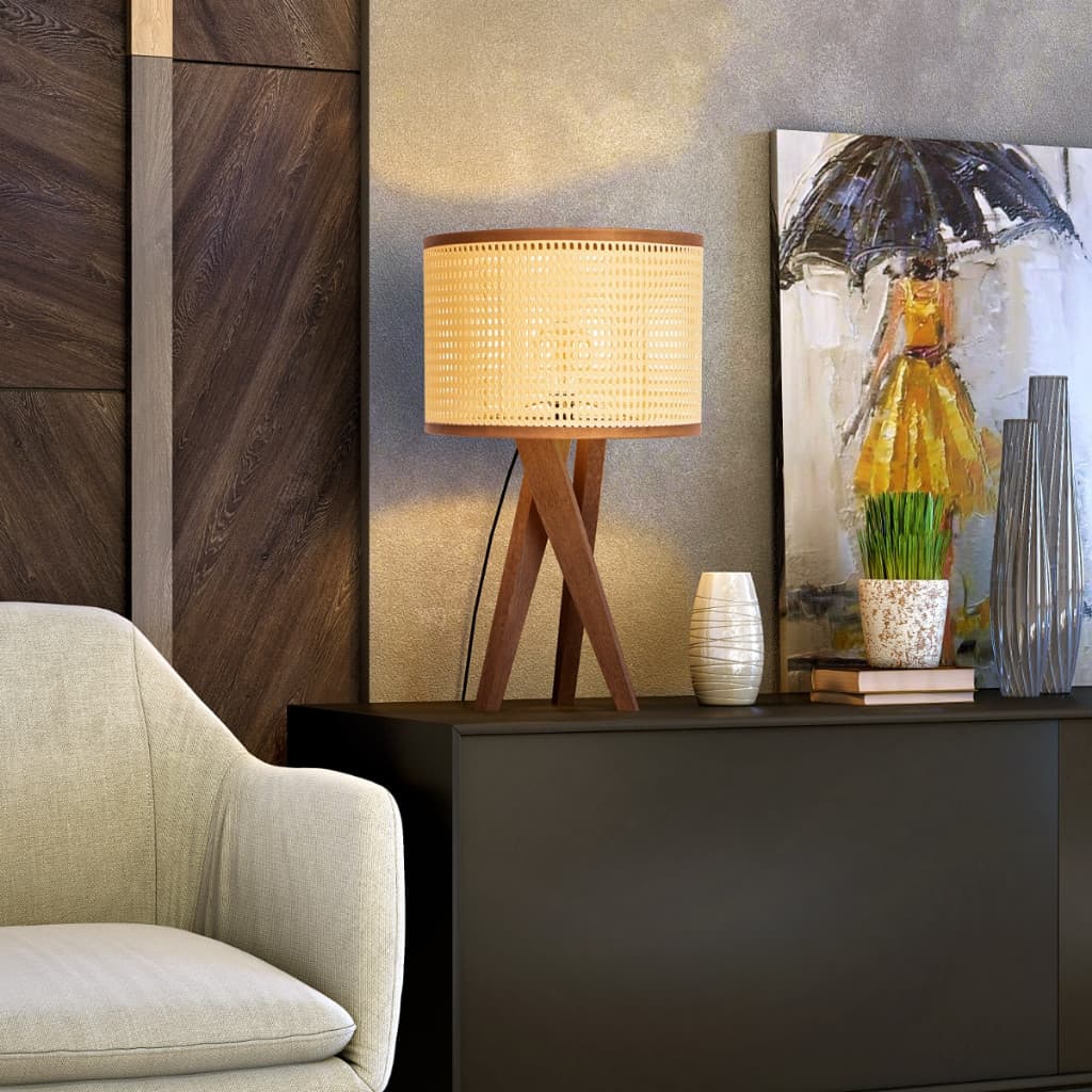 Abajur De Mesa Paris Para Quarto Retro Cúpula Indiana