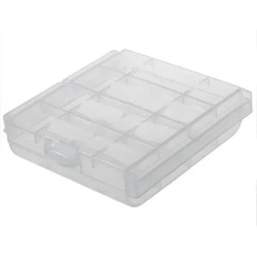 Estojo para 4 pilhas - Case Porta Pilhas Aa/Aaa