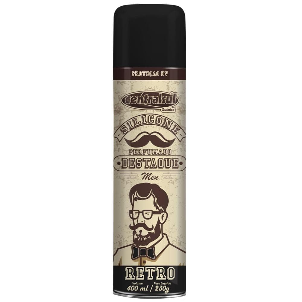 Silicone Spray Men Retro Destaque 400ml 014723-0