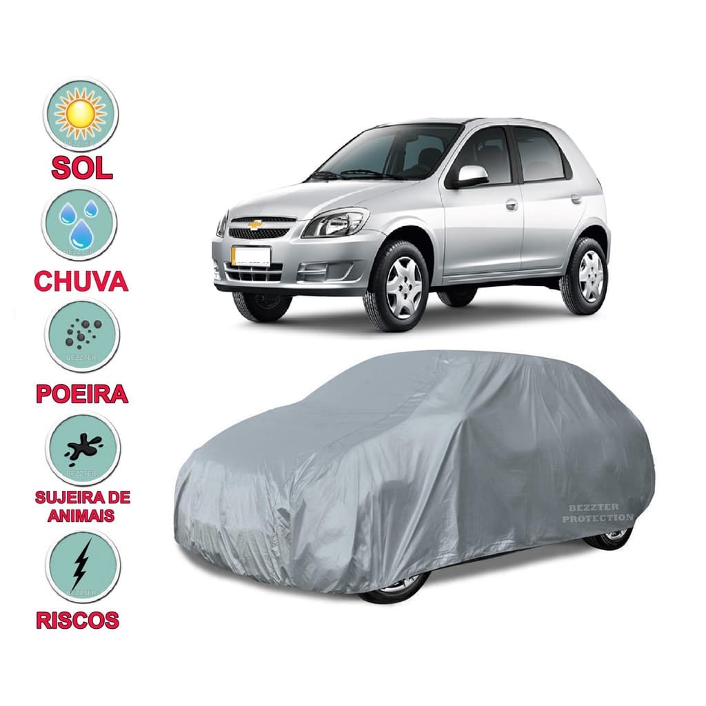 Capa cobrir carro Celta 100% Impermeável Proteção Total Bezzter Protection