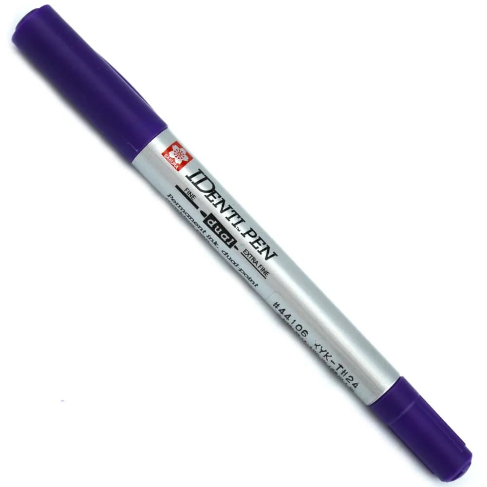 Caneta Permanente Sakura Ident-Pen Roxo XYK-PU