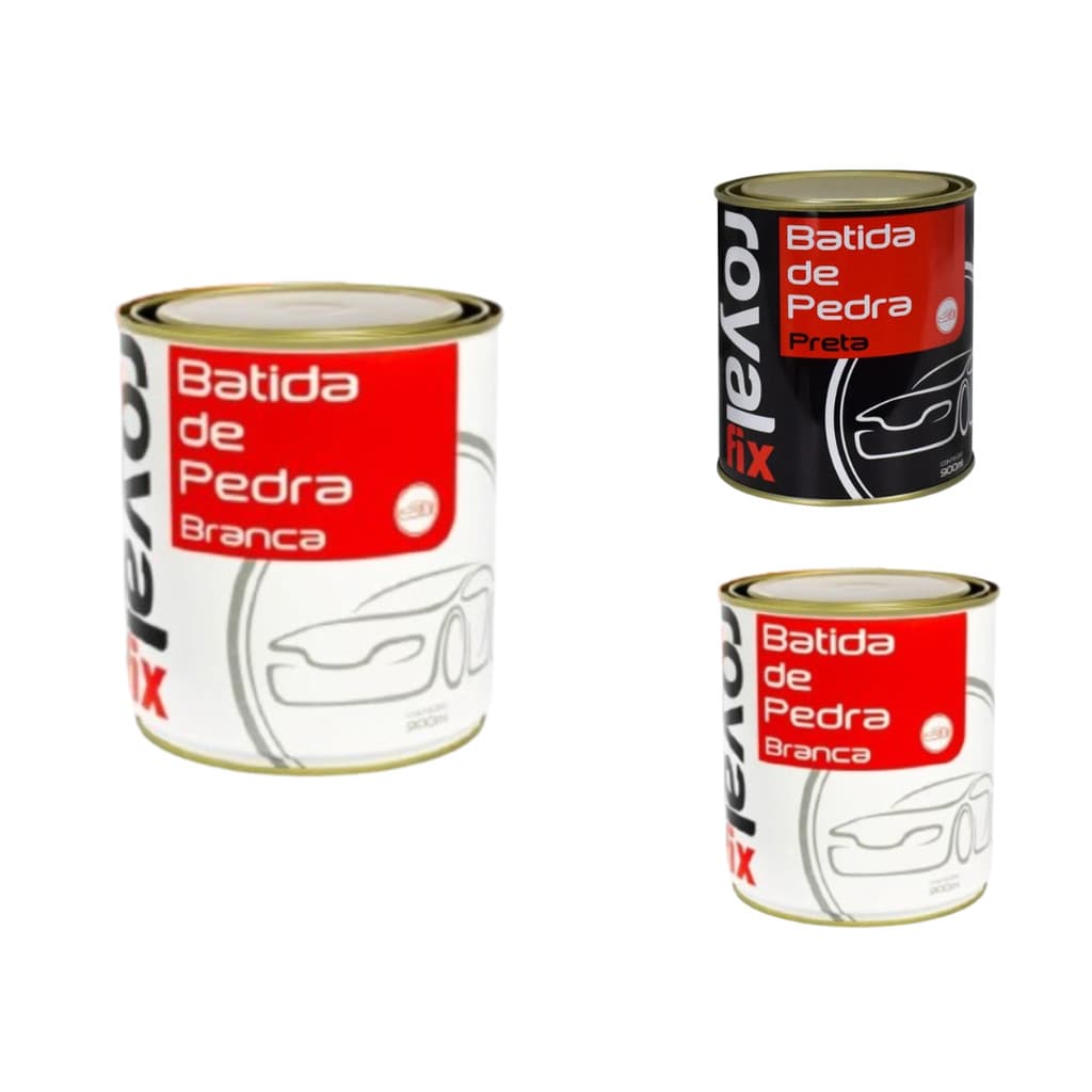 Batida de Pedra Royal Fix Branca e Preta 900ml