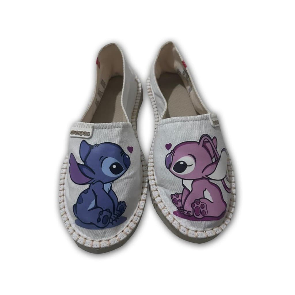 Sapatilha Alpargata Origine Stich and Angel Novidade promoção barato