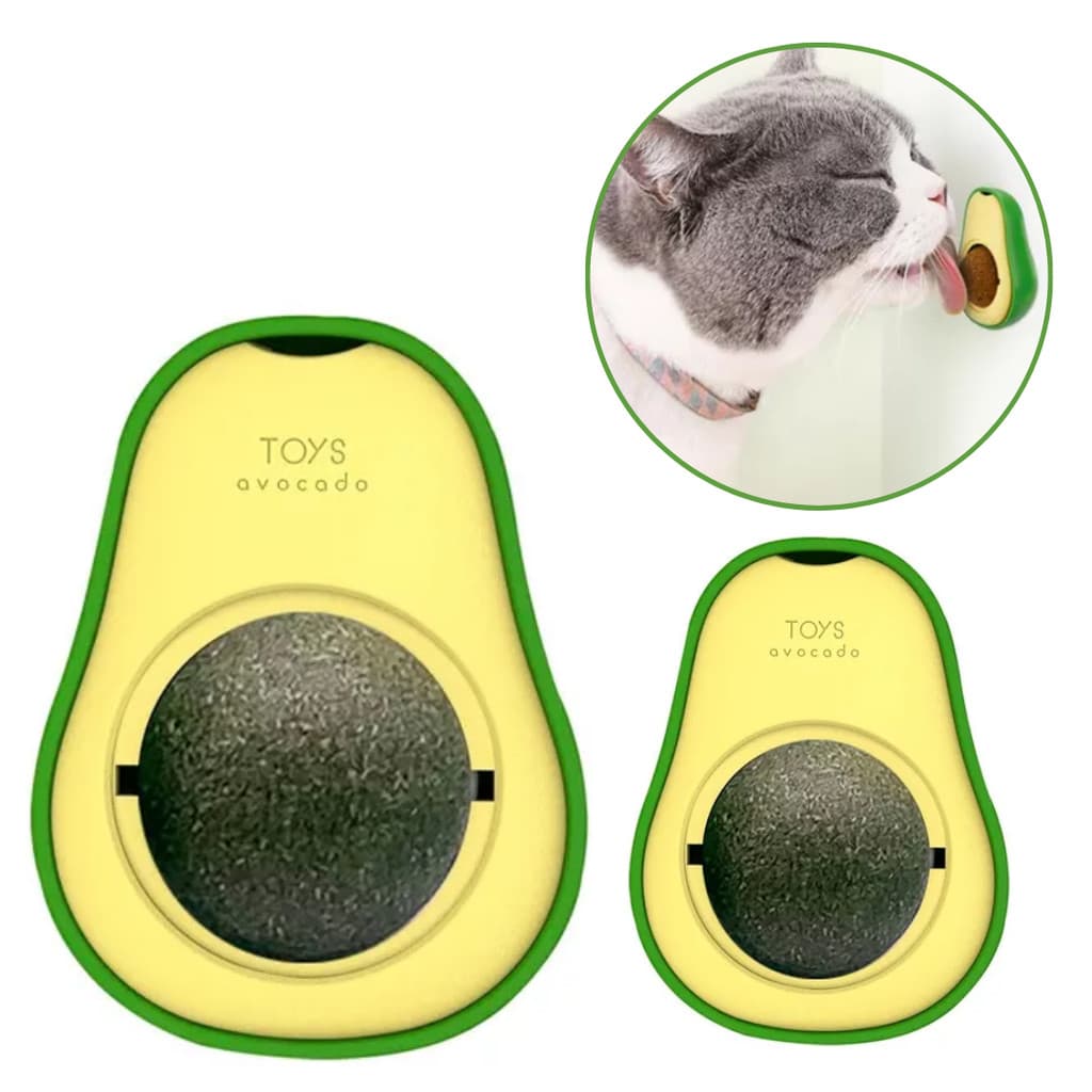 Brinquedo Erva Para Gatos Catnip Bola Bolinha Lambe Lambe