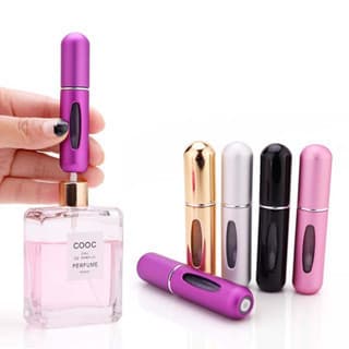 Frasco Porta Perfume Mini Frasco Portátil Spray 5ml Bolsa Viagem