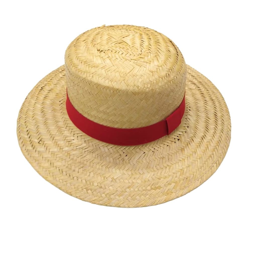 Chapéu De Palha Luffy One Piece Juvenil Adulto Palha Natural Cosplay Anime