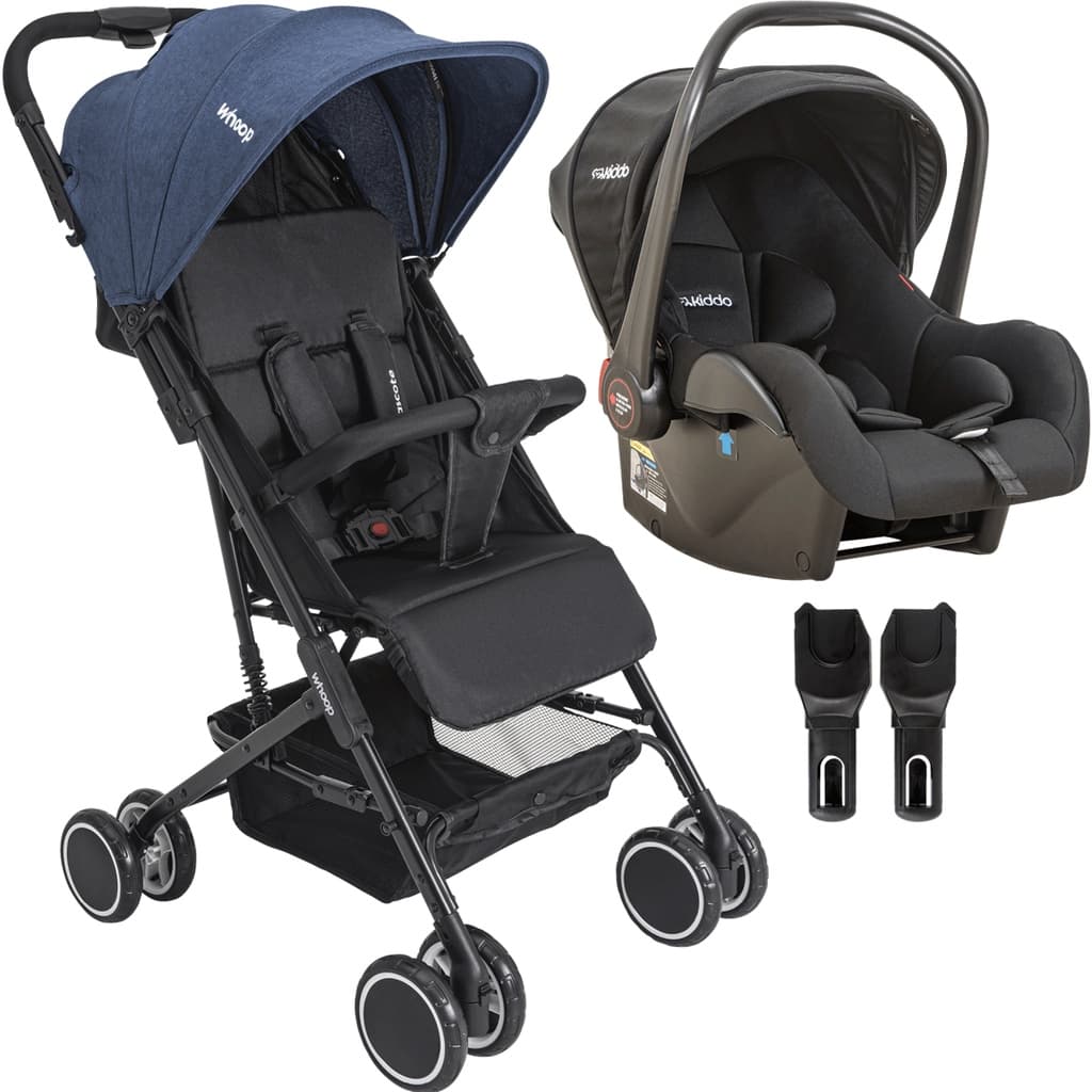 Carrinho de Bebe Passeio Bebe Conforto Kiddo Mascote Marinho