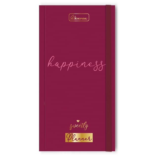 Planner Cadersil 2 em 1 sweetly brochura 80 folhas