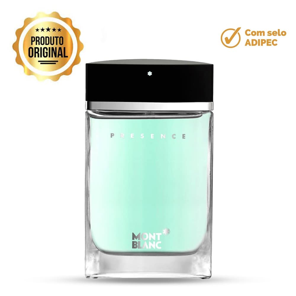 Perfume Presence Eau de Toilette Montblanc Perfume Masculino 75ml Original