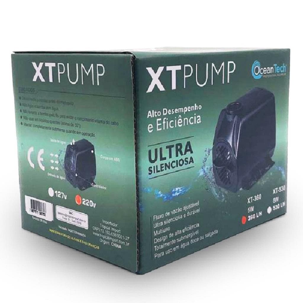Bomba Submersa Ocean Tech XT 360 - 5W 360L/h