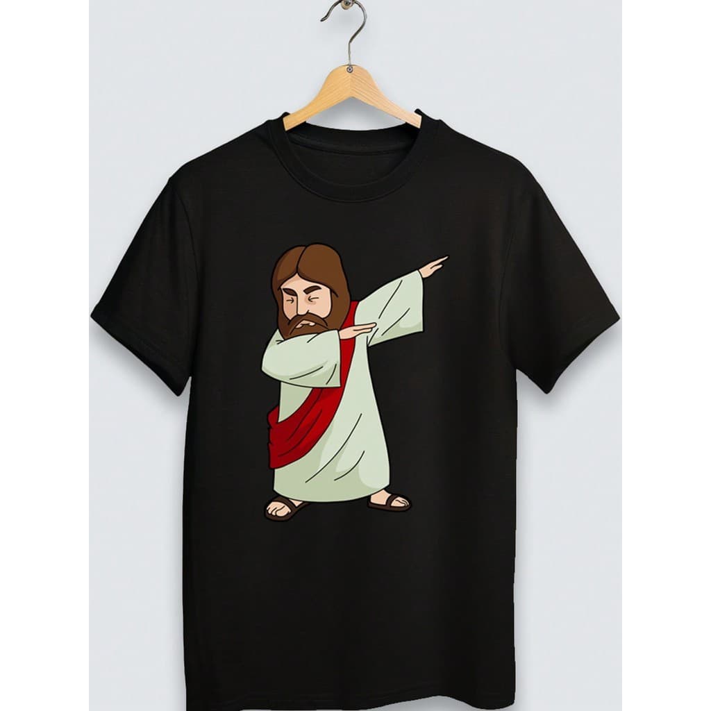 Camiseta Estampada Infantil e Juvenil Unissex Igreja Gospel Fofa Jesus 100%Algodão Lançamento