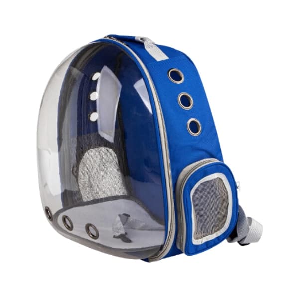 Mochila Pet Visão Panorâmica Astronauta Cachorro Gato Cão