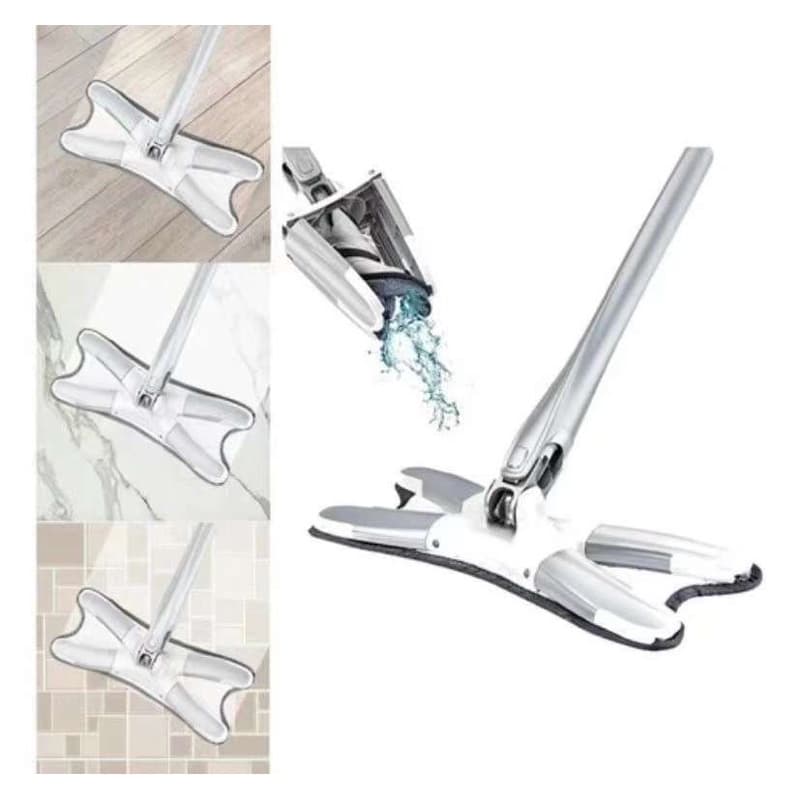 Rodo Mop Twist Xmop Esfregão Giratório Lava E Seca Com Extrusão Microfibra Multiuso Limpeza de Piso Cozinha Limpa