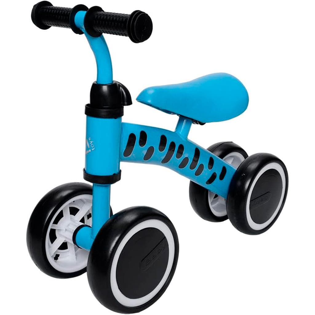 Andador Azul De Equilibrio Infantil Ate 24 Kg Bicicleta Para Bebes Brinquedo Para Meninos Aprendizado E Diversao - Zippy Toys