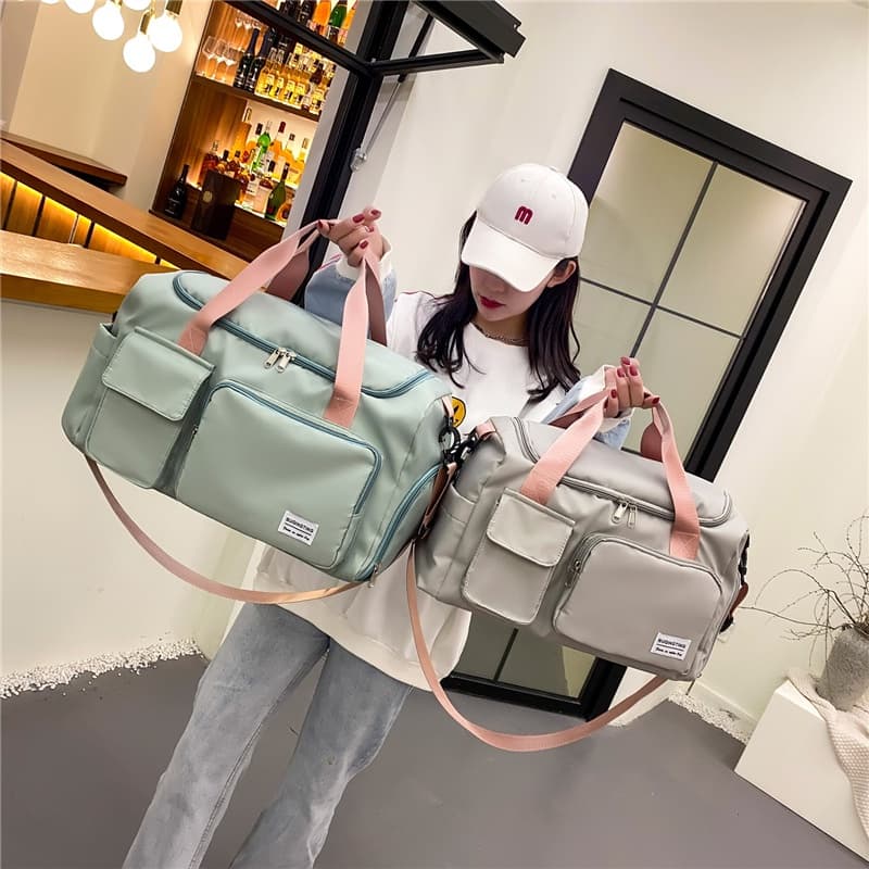Bolsa De Bagagem Portátil Leve De Curta Distância De Grande Capacidade , Viagem Esportiva E Fitness Crossbody De Separaç