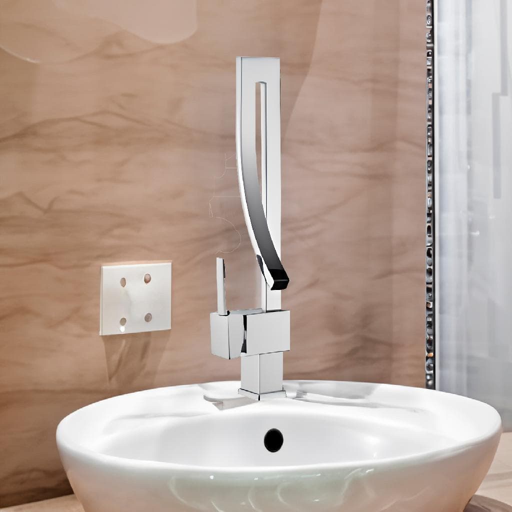 Torneira Banheiro Misturador Monocomando 360°Cromada Premium