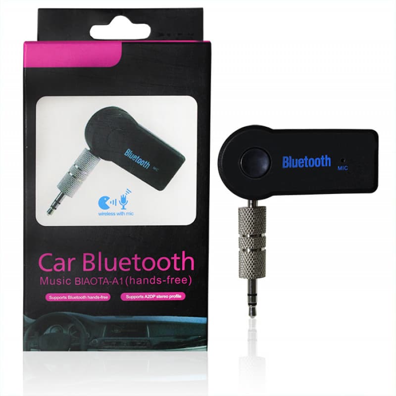 ADAPTADOR E RECEPTOR DE MÚSICA BLUETOOTH USB E P2