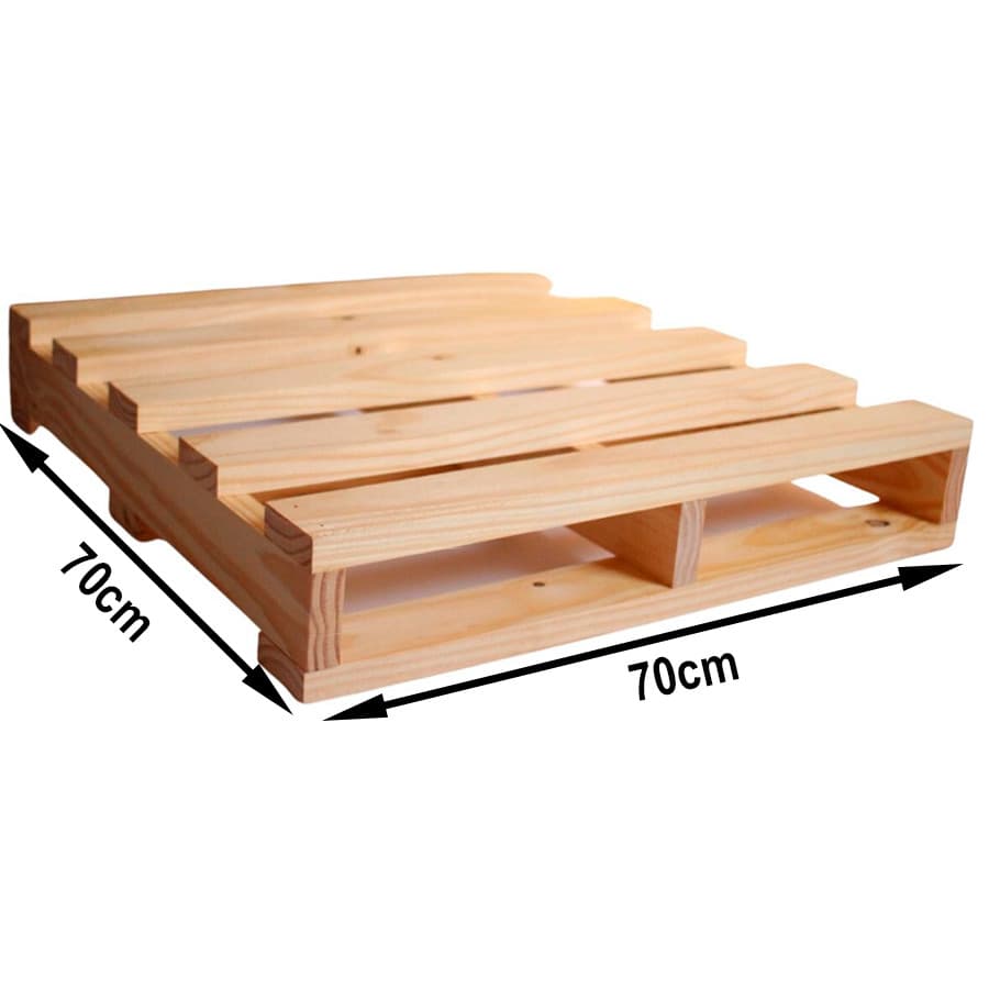 Pallet de Madeira Pinus 70x70 Suporte Fogão 4 Bocas