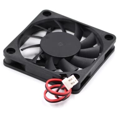 Fan 60x60x10mm 12V 24V DC Refrigeração Cooler Ventoinha 6010