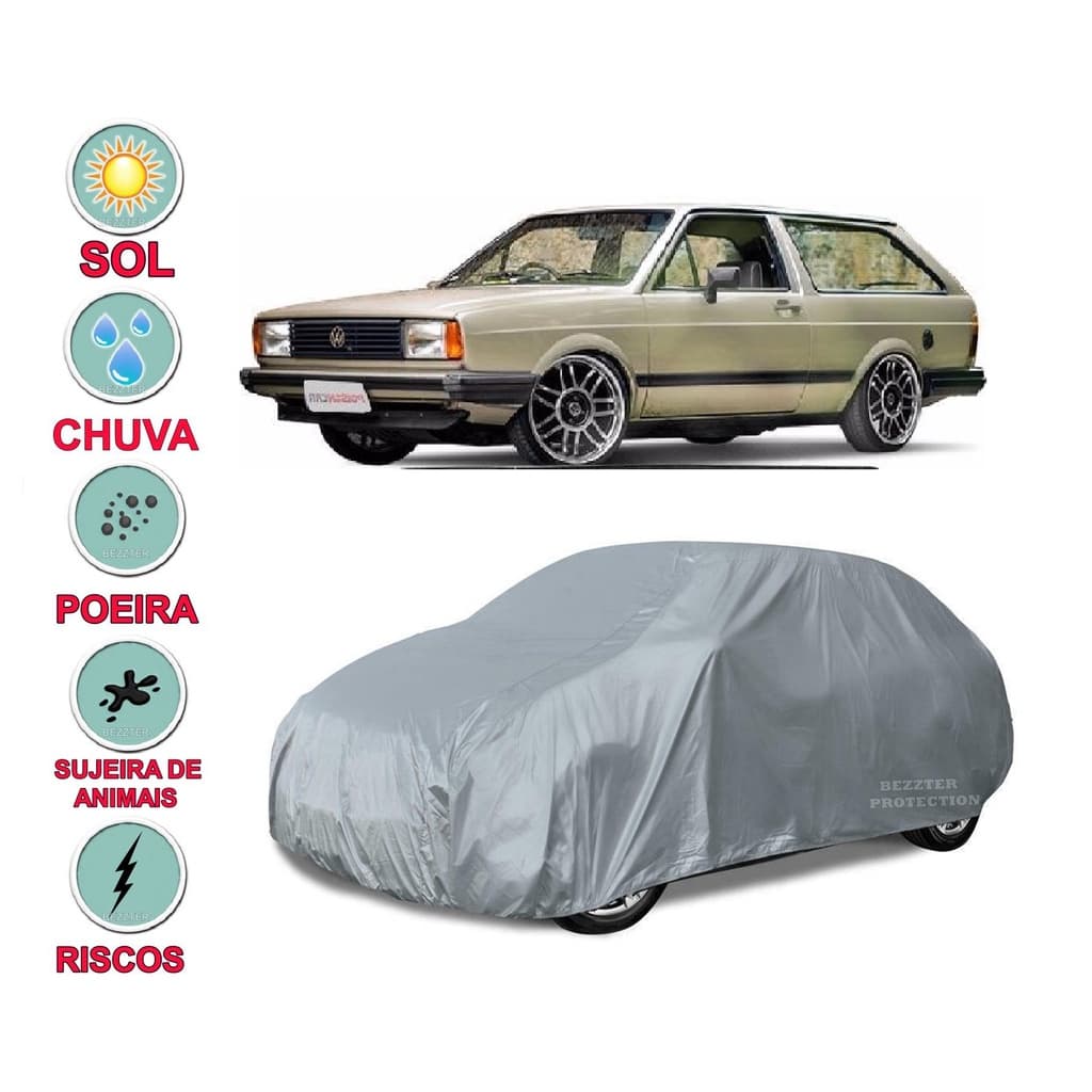 Capa cobrir carro Parati 100% Impermeável Proteção Total Bezzter Protection
