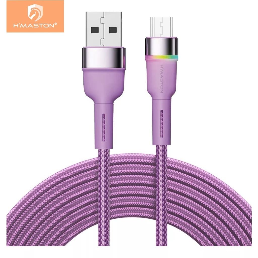 H'maston HB03 Cabo Carregador Usb Original 4.1A Para Lightning