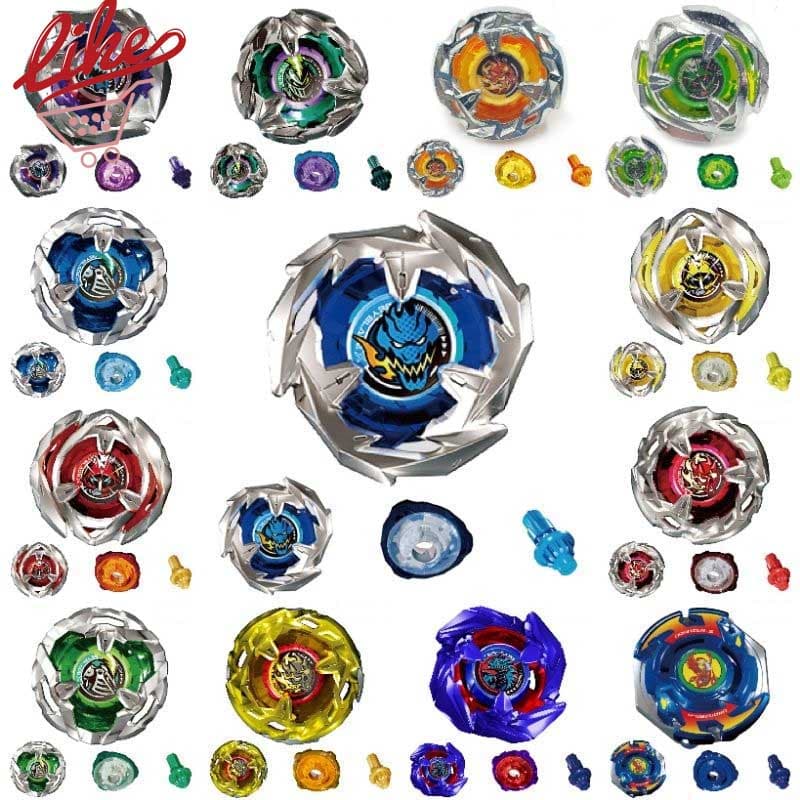 Gyro X Single BX-01 Dran Sword BX-13 Knight Lance BX-14 Shark Edge Metal Bayblade Kreisel Top Kids Brinquedos