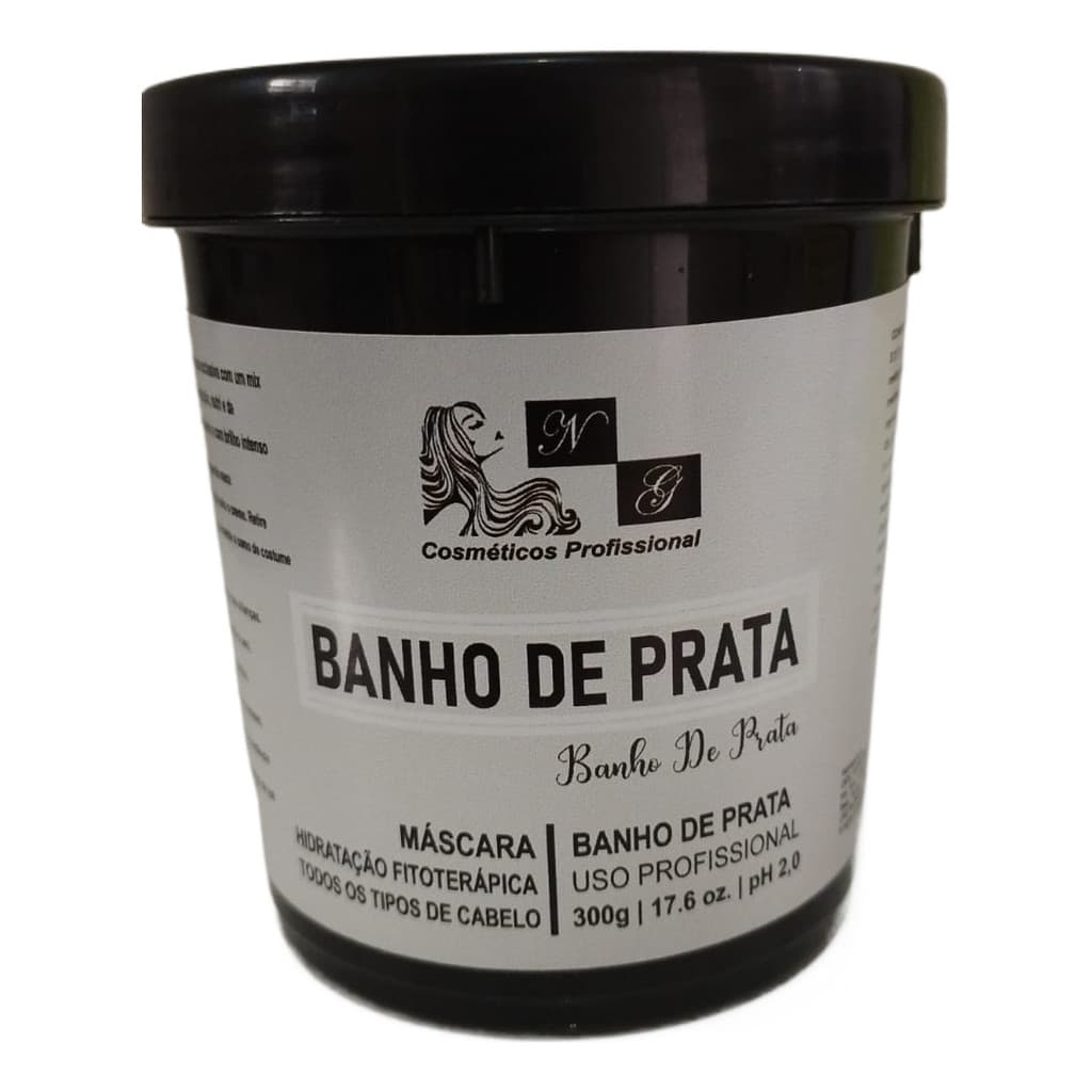 Máscara Hidratação Banho De Ouro-banho De Prata 300g Compre