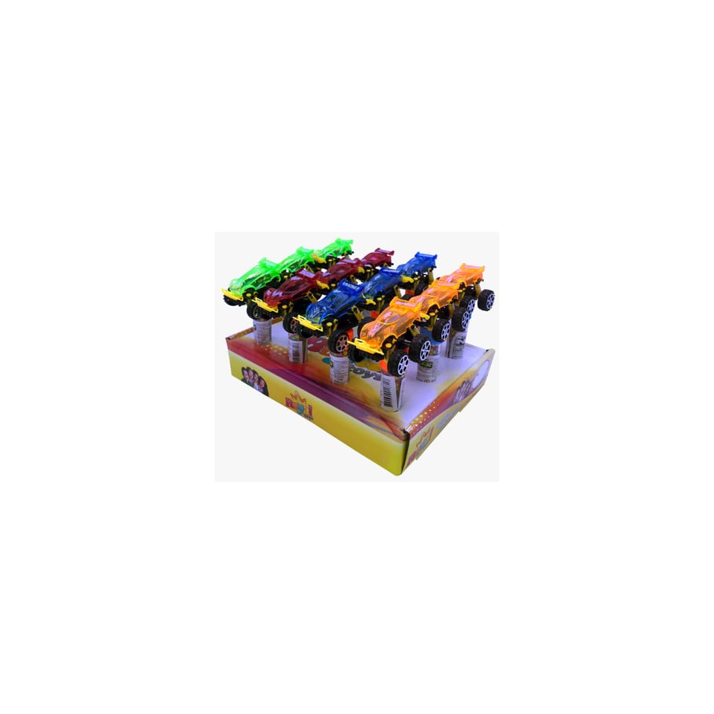 Rally Toys: Carrinho Saltitante com Balinhas Tutti Frutti