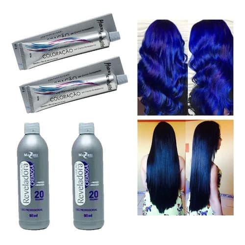 Kit 01 Tinta 1.0, 01 Azul Royal, 02 Ox Vol. 20 Mairibel