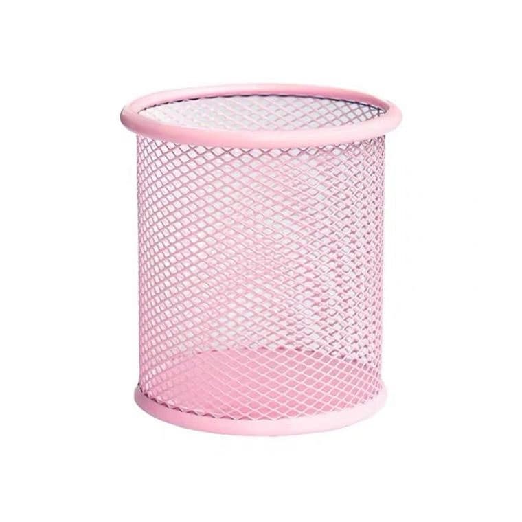 porta canetas de mesa aramado organizador para escritório papelaria