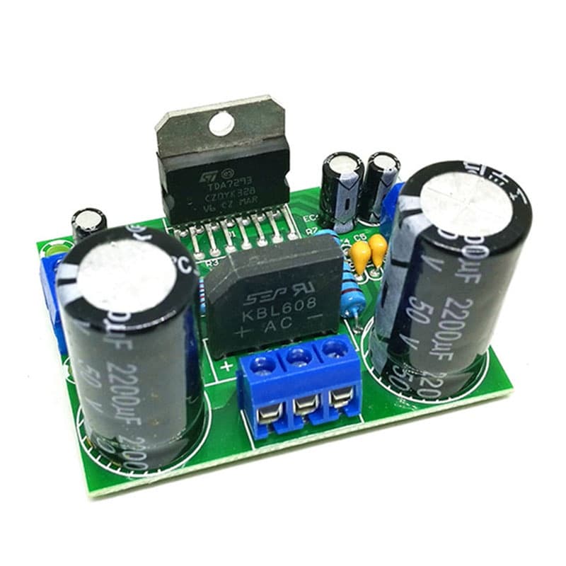 Placa Amplificadora De Potência TDA7293 Mono 100W Módulo Amplificador De Áudio Duplo De Alta 12 ~ 32V