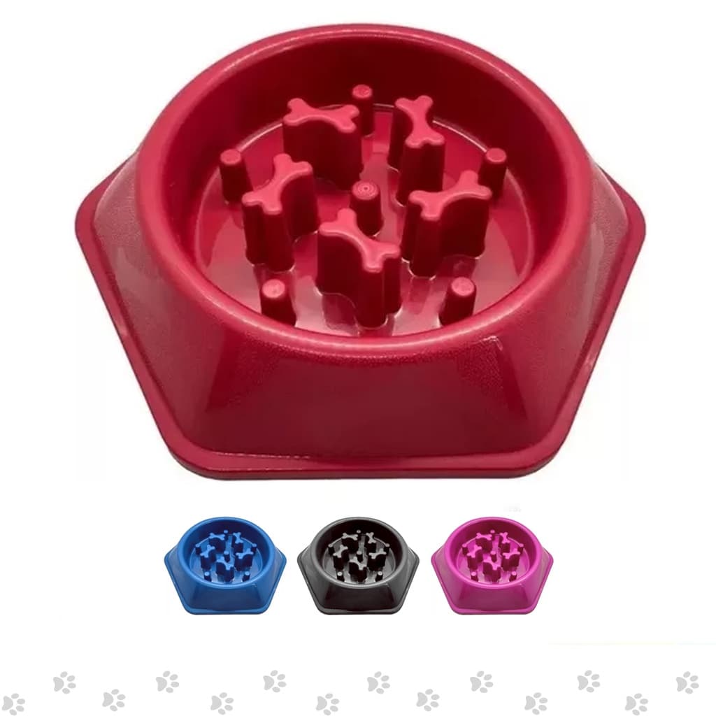 Comedouro Educativo Lento para Cães Labirinto 600ML