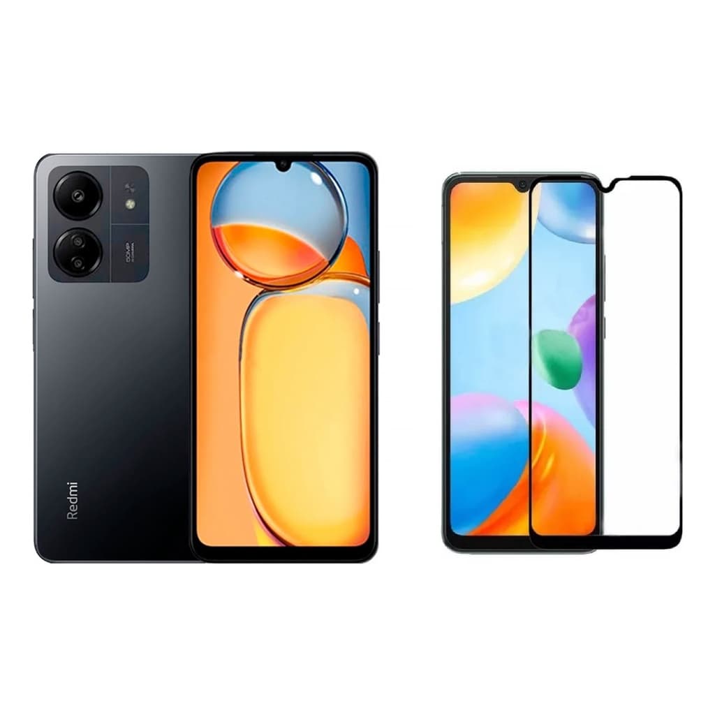 Película De Vidro 3d 9d Compatível Com Xiaomi Redmi 13c