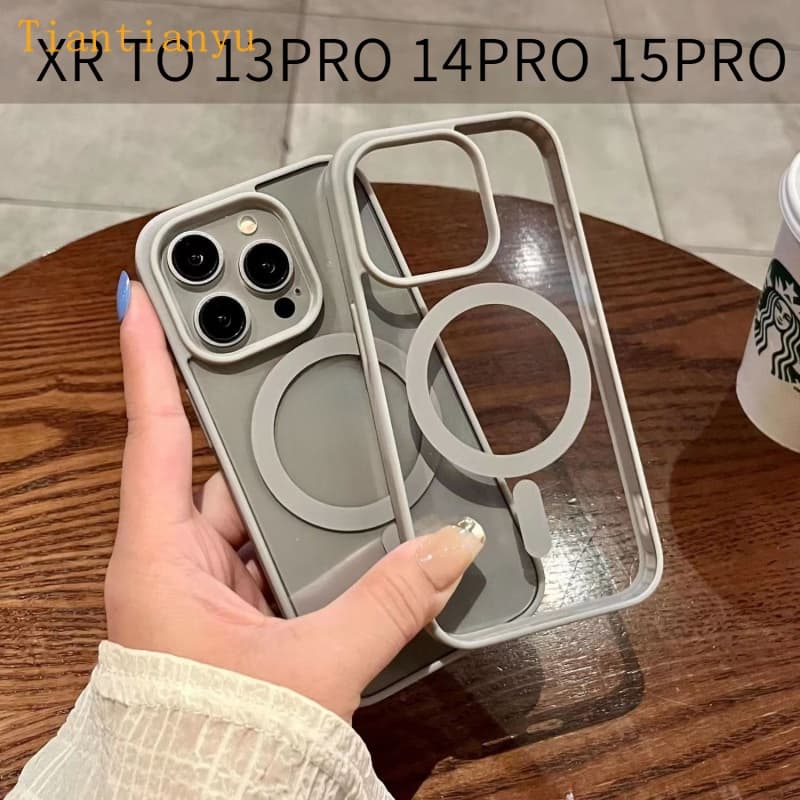 Capa Dura HD Para Telefone Magnético Nova XR A 14 Pro , Body 15 Case Câmera Grande 13 Protetora