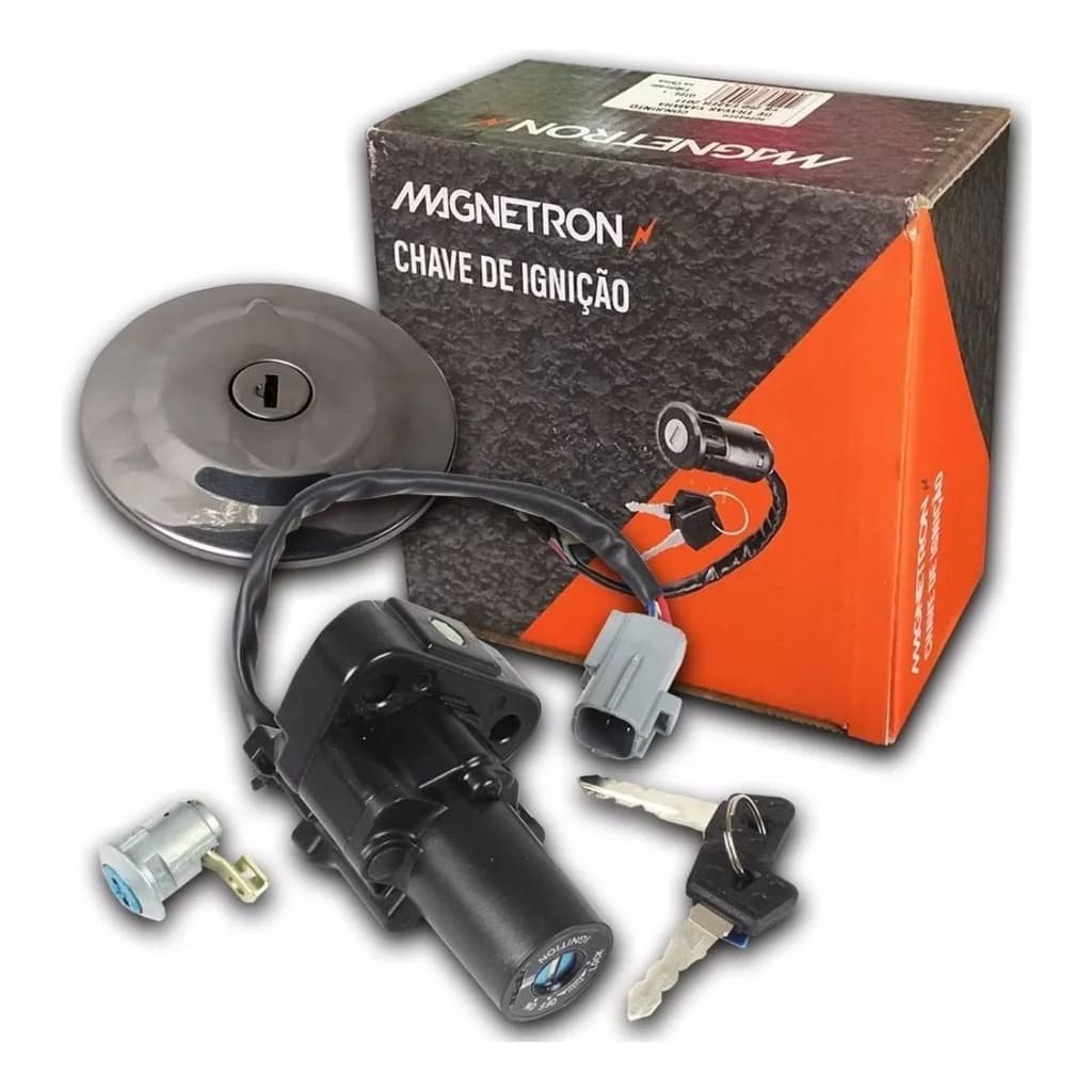 Tampa Tanque + Chave Ignição Fazer 250 2011 A 2015 Magnetron