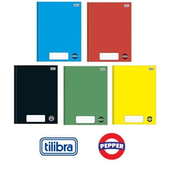 Caderno Brochurão Pepper 80 Folhas Tilibra