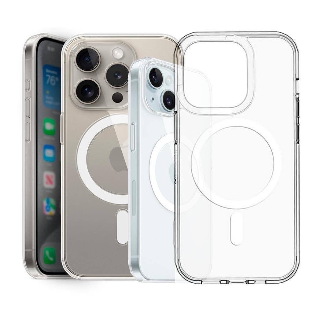 Capinha iPhone 15 Todos Modelos MagSafe Magnetica Capa Lancamento Carregamento por Inducao Com e Sem Fio